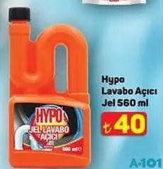 HYPO LAVABO AÇICI JEL 560 ML fiyat ve kampanya bilgisi